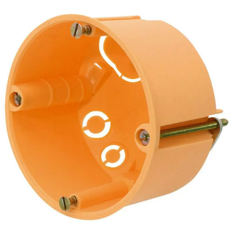 (0,38€/St.) 25 Hohlwanddosen Ø68mm x 47mm