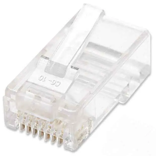 100er-Pack Cat6 RJ45-Modularstecker