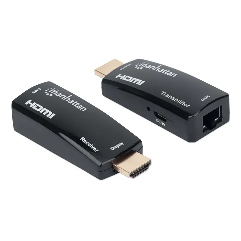 1080p HDMI over Ethernet Extender Set in kompaktem Format