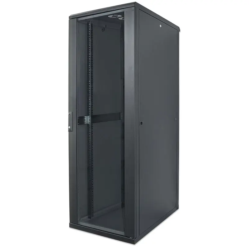 19" Netzwerkschrank, Standard Line 32 HE, 800 (T) x 600 (B) mm, schwarz
