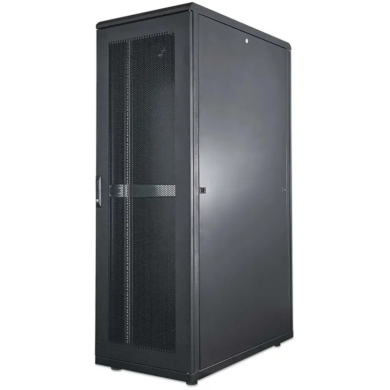 19" Serverschrank, Standard Line, 42 HE, 1000 (T) x 600 (B) mm, schwarz