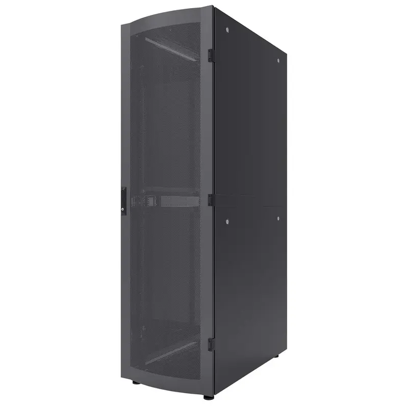 19" Serverschrank, Standard Line, 42 HE, 1200 (T) x 600 (B) mm, schwarz