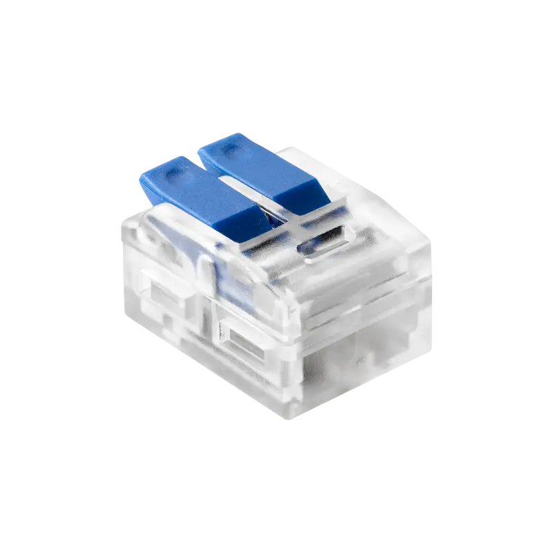 2-Draht-Klemmenstecker; für beliebige 0,75-4mm²-Drähte; IEC 450V/32A 100 Stück.