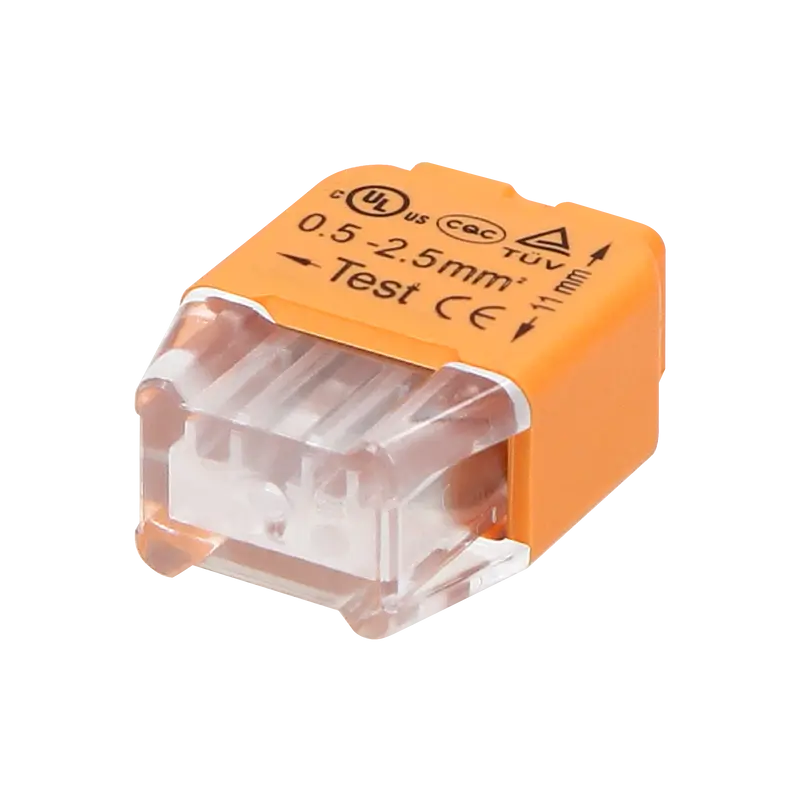 2-Draht-Steckverbinder; für Kabel 0,75-2,5mm²; IEC 300V/24A, 100 Stk.