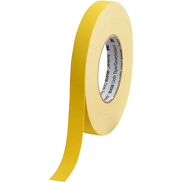 3M Imprägniertes Gewebeband 19 mm x 50 m, gelb 9545N Y19