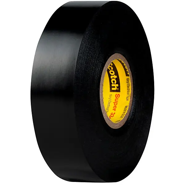 3M PVC Elektro-Isolierband 19 mm x 20 m, sw ScotchSuper33+ 19x20