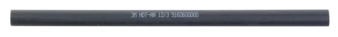 3M Warmschrumpfschlauch 12/3 HDT-AN 12/3 schwarz TE100048582 dickwandig