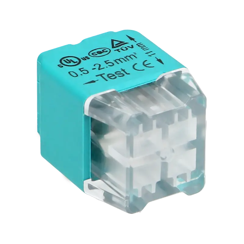4-Draht-Steckverbinder; für Kabel 0,75-2,5mm²; IEC 300V/24A 100 Stk.