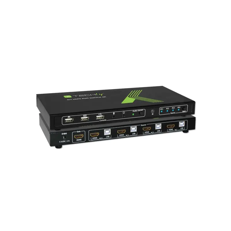 4-Port HDMI KVM-Switch 4K@30Hz