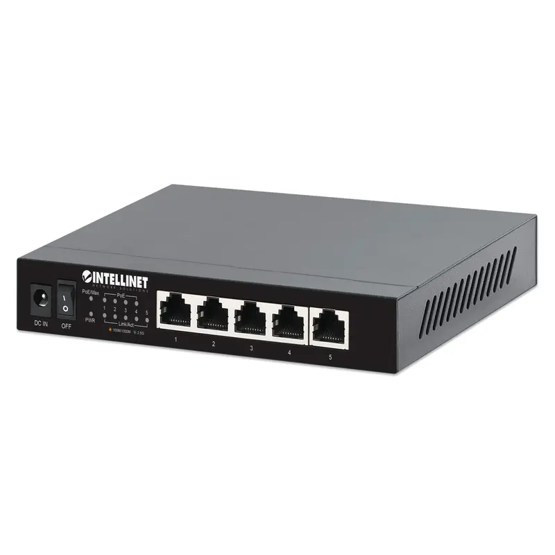 5-Port 2,5G Ethernet PoE+ Switch