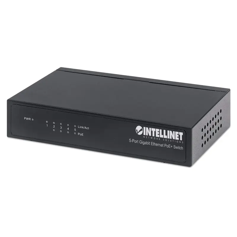 5-Port Gigabit Ethernet PoE+ Switch