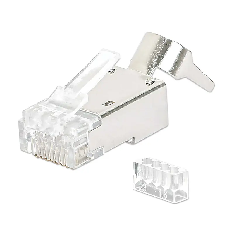50er-Pack Cat6A RJ45-Modularstecker Pro Line