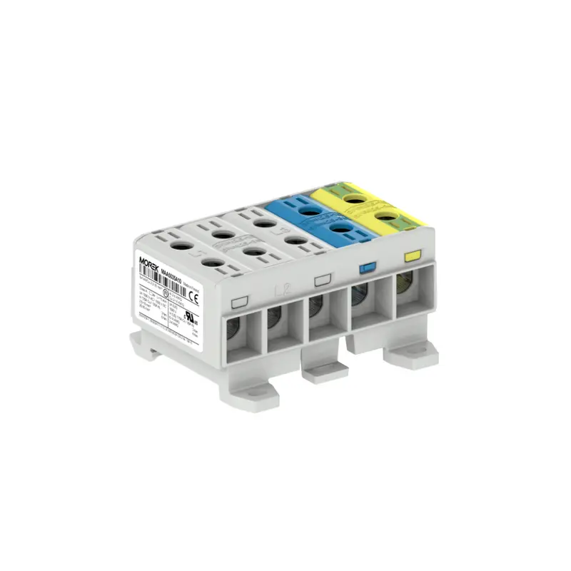 5x1xAl/Cu 2,5-35 mm² 1500 V Universal-Klemme, grau, blau, gelb/grün