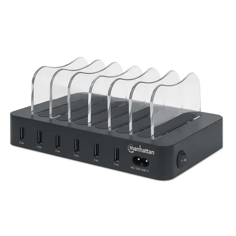 6-Port USB-Ladestation