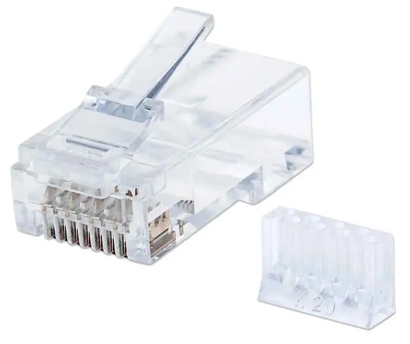 90er-Pack Cat6 RJ45-Modularstecker