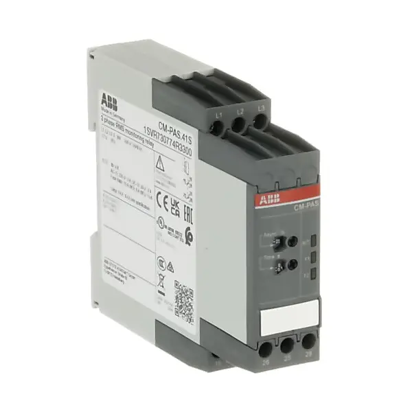 ABB 3-Phasenüberwachungsrelais 2W 30s, 3x300-500VAC CM-PAS.41S