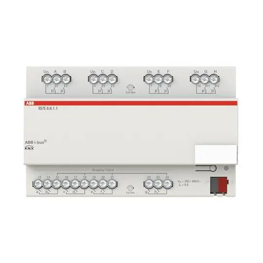 ABB ABB-I/O Aktor Type IO/S IO/S8.6.1.1 8.6.1.1 2CDG110169R0011