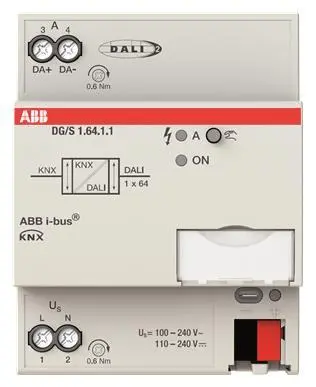 ABB DALI Gateway 1fach DG/S 1.64.1.1 ** Basic REG 2CDG110198R0011
