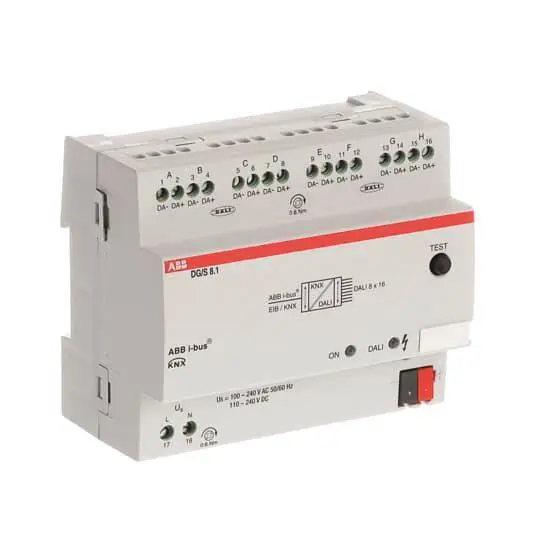ABB Dali-Gateway 8-fach DG/S8.1