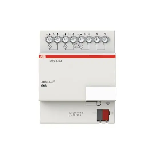 ABB EM/S3.16.1 Energiemodul, EM/S3.16.1 3F, 16/20A, REG