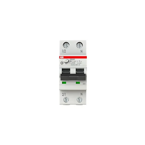 ABB FI/LS-Schalter 6kA, 1p+N DS201A-B13/0,03