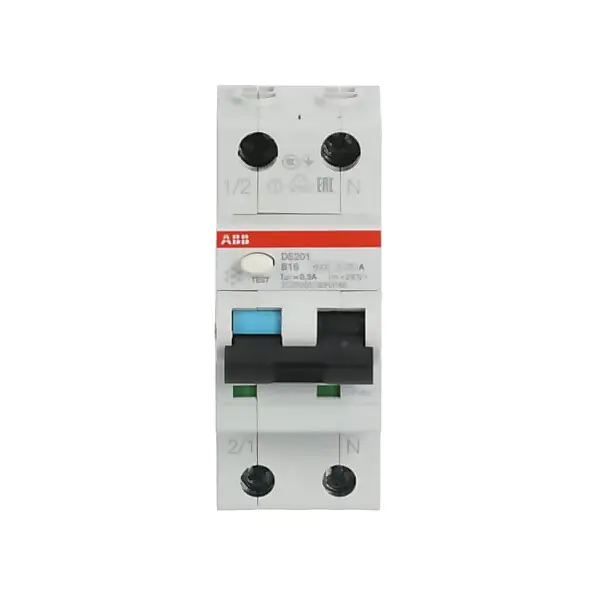 ABB FI/LS-Schalter 6kA, 1p+N DS201A-B16/0,3