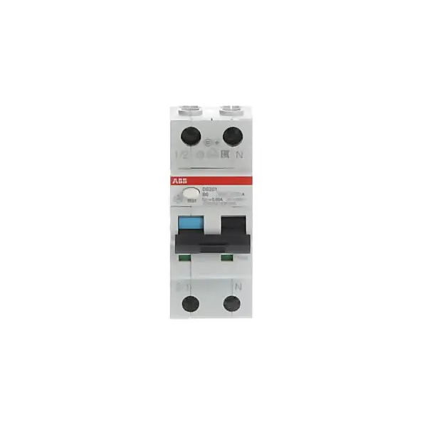 ABB FI/LS-Schalter 6kA, 1p+N DS201A-B6/0,03