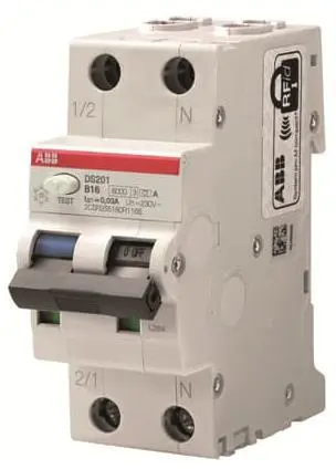 ABB FI/LS-Schalter DS201MA-B16/0,03 B 2x16A-0,03A 2CSR275180R1165