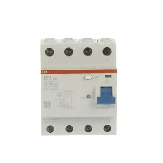 ABB FI-Schutzschalter Typ B F204B-63/0,3 4P 63A 300mA Allstromsensitiv