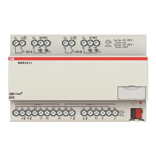 ABB HCC/S2.2.1.1 Heiz/Kühlkr.Ctrl,3-P,2-f 2CDG110220R0011