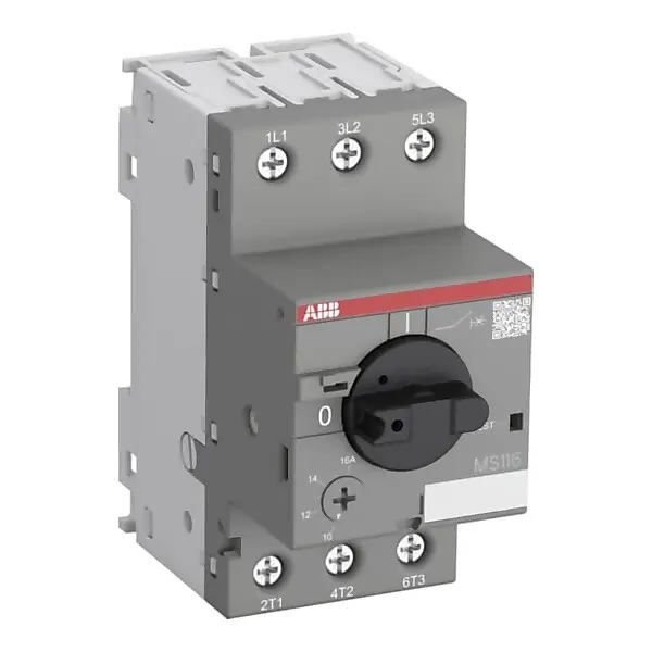ABB Motorschutzschalter 4,00-6,30A MS 116-6,3