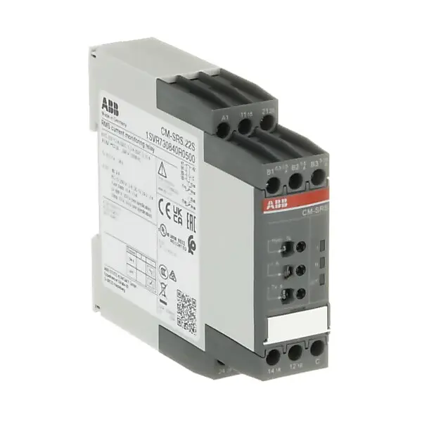 ABB Stromüberwachungsrelais 2We 0,3-15A CM-SRS.22S 24-240V