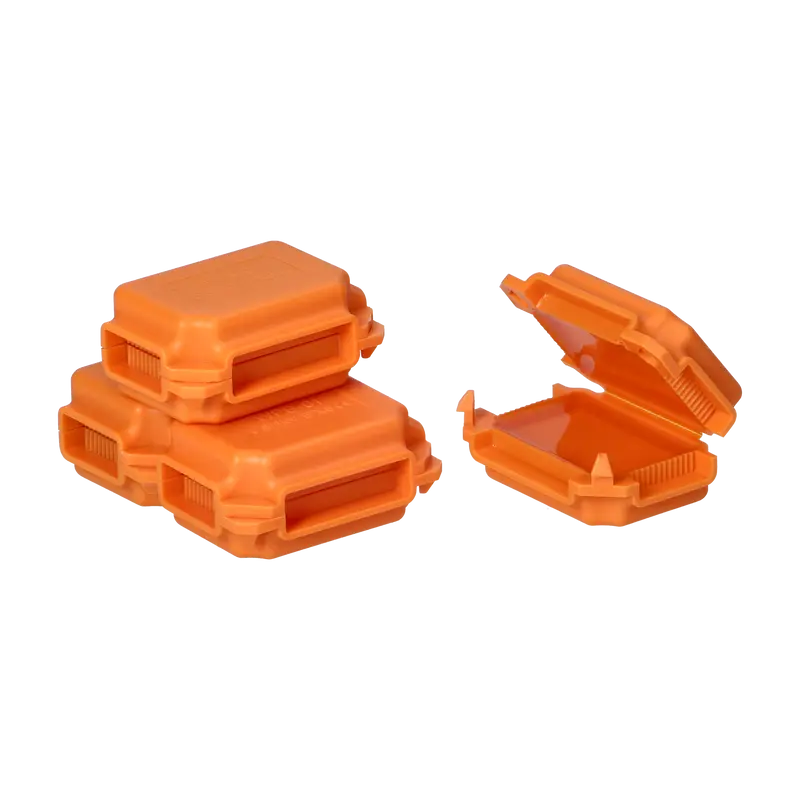 Anschlusskasten Gelbox IP x8, mittlere Klein, Blisterpackung, 4 Stk.
