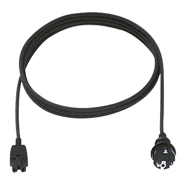 BACHMANN Heißgeräte-Zuleitung 10A/250V,2m,sw 372.184