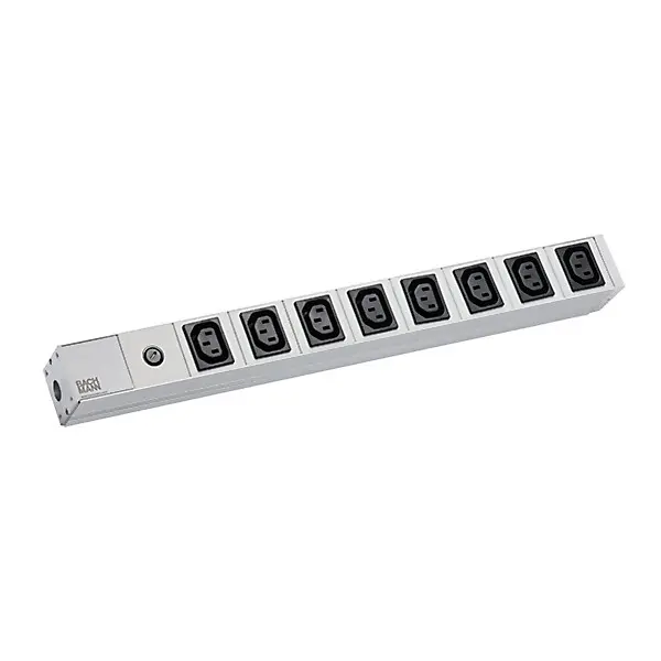 BACHMANN Steckdosenleiste 8f.IEC Kaltgeräte, 10A F 333.408