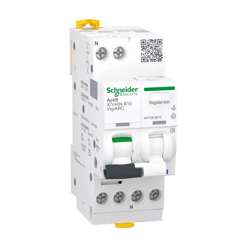 Brandschutzschalter mit FI/LS iC40 AFDD 1P+N Typ A 6 kA