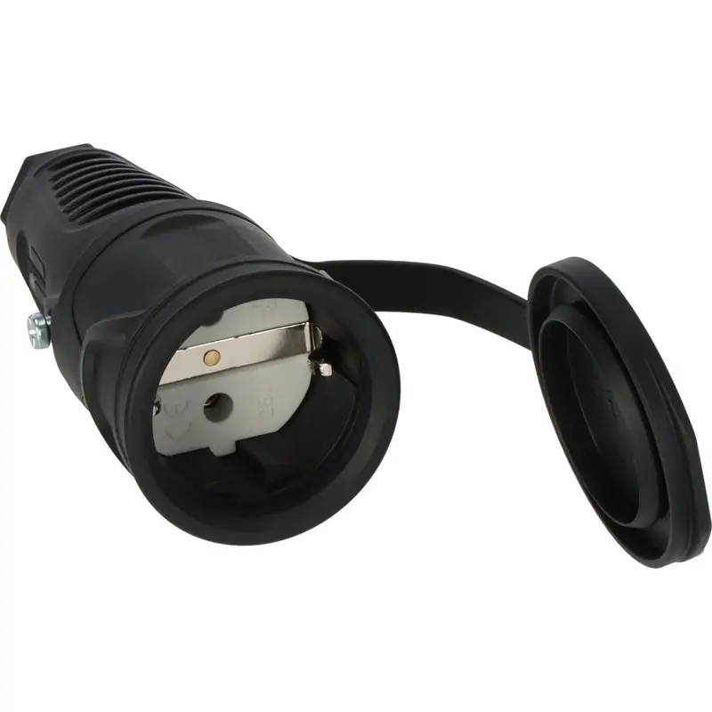 Brennenstuhl 1082050020 Schutzkontakt-Gummikupplung 230V/16A IP44