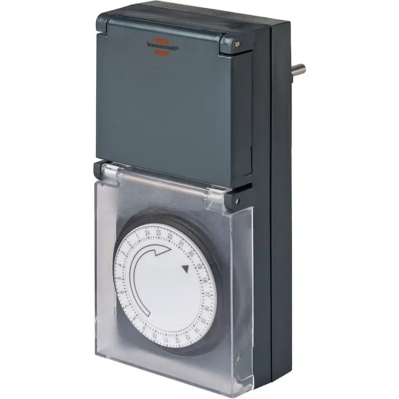 Brennenstuhl 1506460 Mechanische Zeitschaltuhr MZ 44 DE IP44