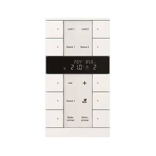 Busch-Jaeger Raumtemperaturregler 10f.CO2/Feuchte-Sens SBC/U10.0.11-84