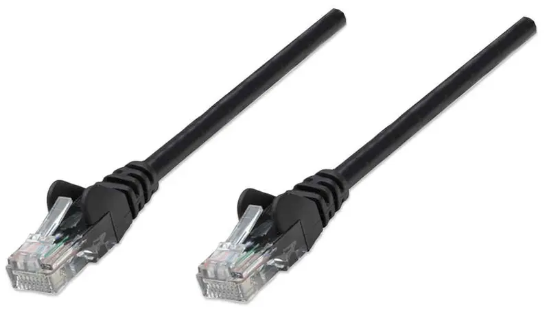 Cat6 U/UTP Netzwerk-Patchkabel, 15 m, schwarz