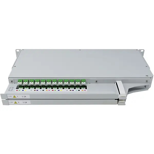 ConnectCom Patchpanel 1HE rechts 24xLC/APC Duplex Kup 951750