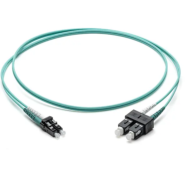 Corning LWL-Patchkabel LC/SC OM3 50/125,1m,türkis F055702T2Z20001M