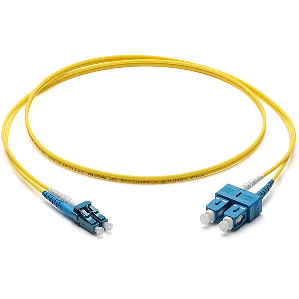 Corning LWL-Patchkabel LC/SC OS2 9/125,2m,gelb F047202G2Z20002M