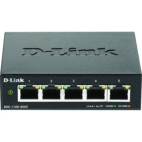 D-Link 5-Port Gigabit SmartSwitch Layer2 DGS-1100-05V2/E