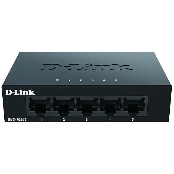 D-Link 5-Port Gigabit Switch ohne IGMP DGS-105GL/E