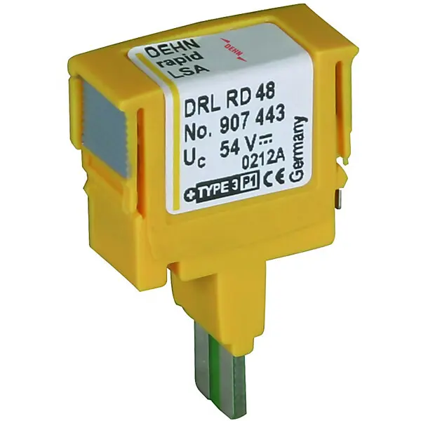 DEHN ÜS-Ableiter DEHNrapid LSA Schutzstecker DRL RD 48