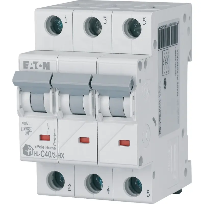 EATON HN-C40/3 Leitungsschutzschalter 3P C40 6kA xPole Home - 194895