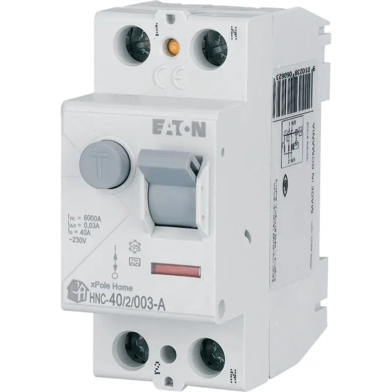 EATON HNC-40/2/003-A FI-Schutzschalter 2P 40A 0,03A Typ A xPole Home - 194685