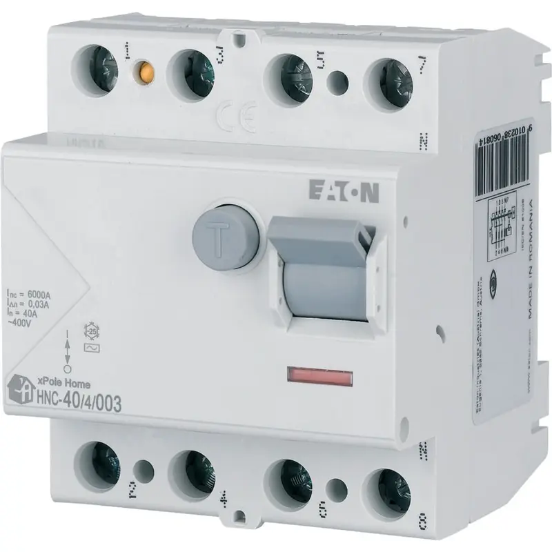 EATON HNC-40/4/003 FI-Schutzschalter 4P 40A 0,03A Typ AC xPole Home - 194694