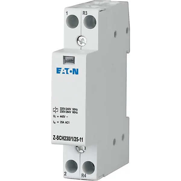 Eaton Installationsschütz 230VAC, 1S+1Ö, 25A Z-SCH230/1/25-11